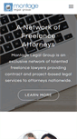 Mobile Screenshot of montagelegal.com